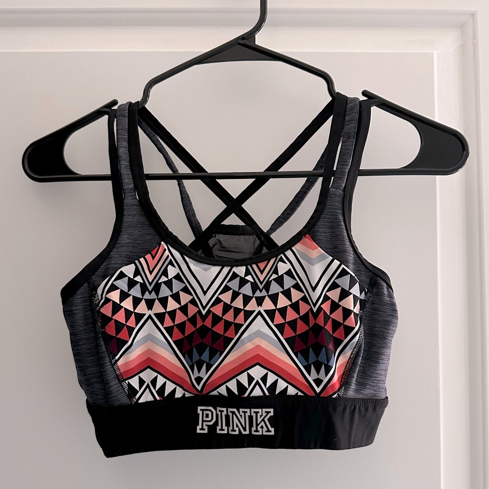 PINK Crossback Sportsbra (S)